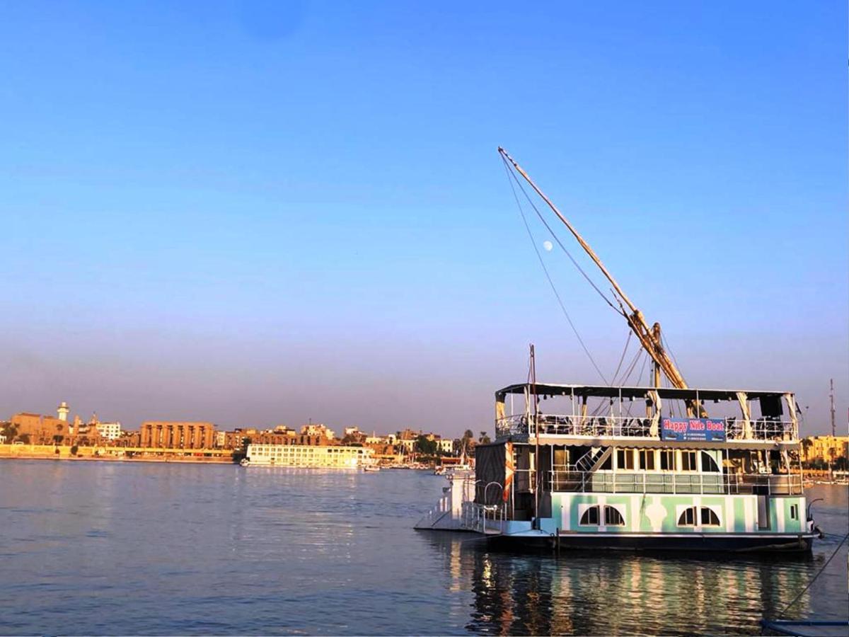 Floating Hotel- Happy Nile Boat Luksor Exterior foto