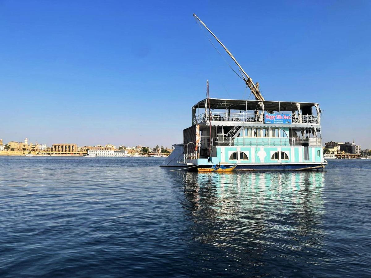 Floating Hotel- Happy Nile Boat Luksor Exterior foto