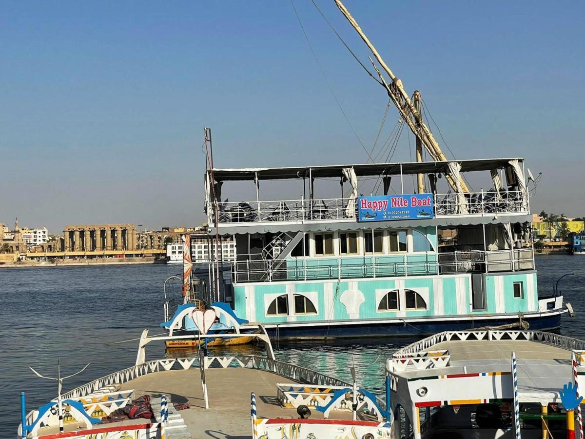Floating Hotel- Happy Nile Boat Luksor Exterior foto