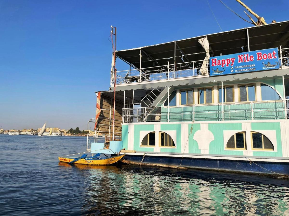 Floating Hotel- Happy Nile Boat Luksor Exterior foto
