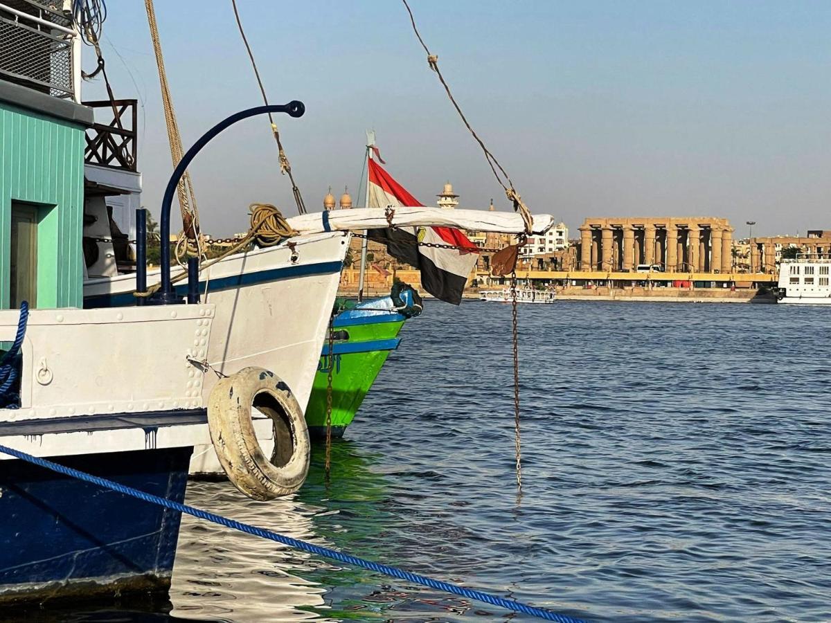 Floating Hotel- Happy Nile Boat Luksor Exterior foto
