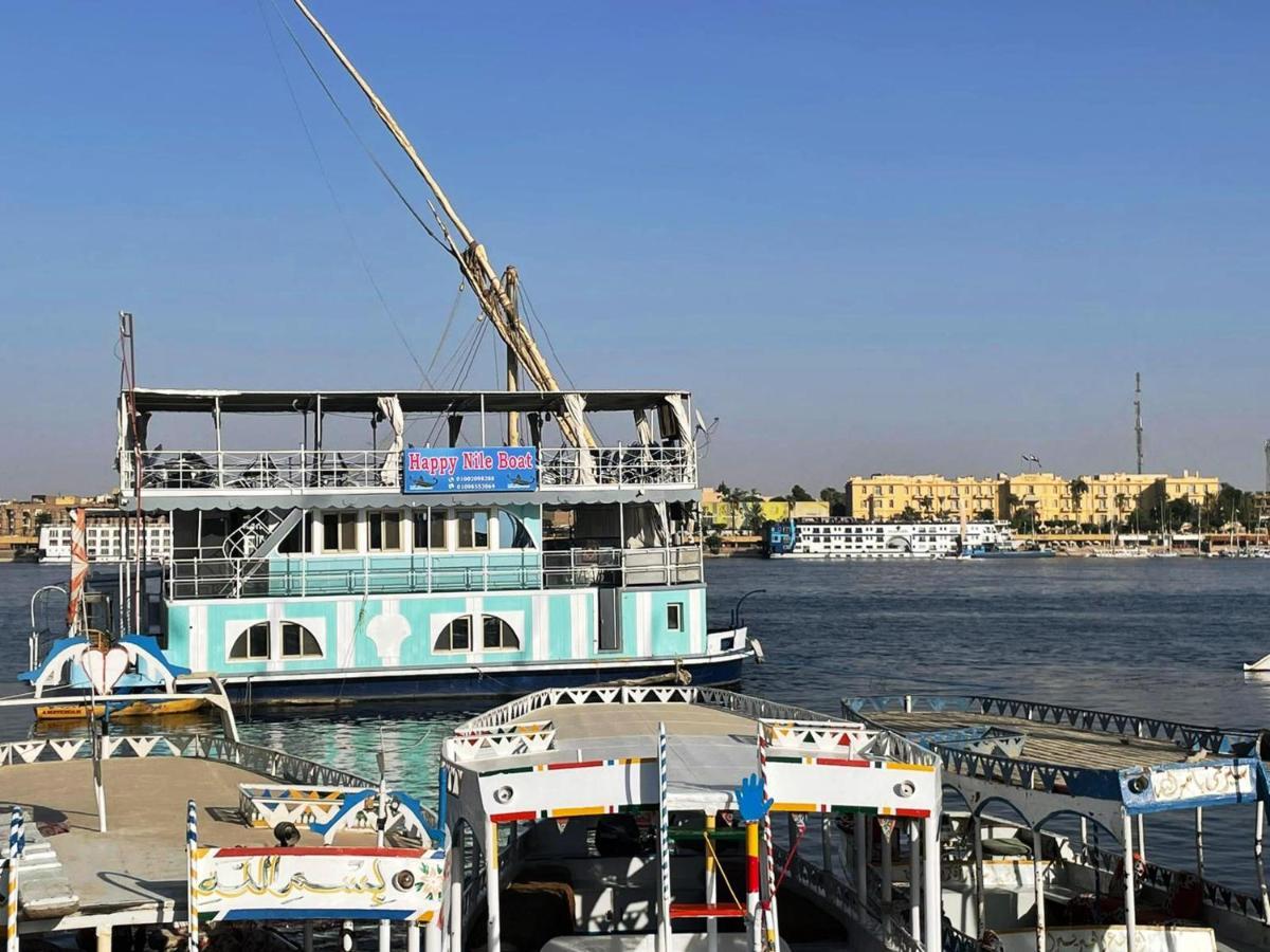 Floating Hotel- Happy Nile Boat Luksor Exterior foto